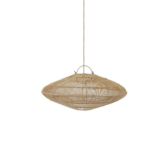 Macaron Lampe Vedhæng - Naturlig - M