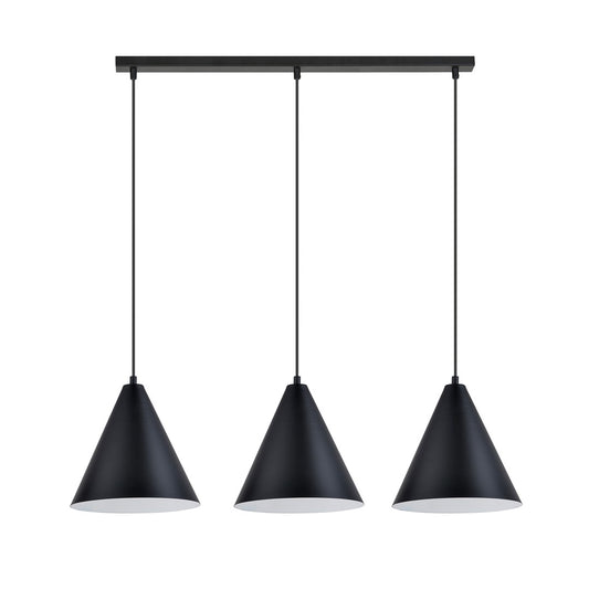 Loftlampe REBEL 3 - Sort / Hvid - Nordic Unique