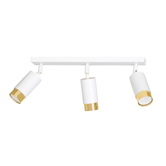 Loftlampe HIRO 3 - Hvid / Guld - Nordic Unique
