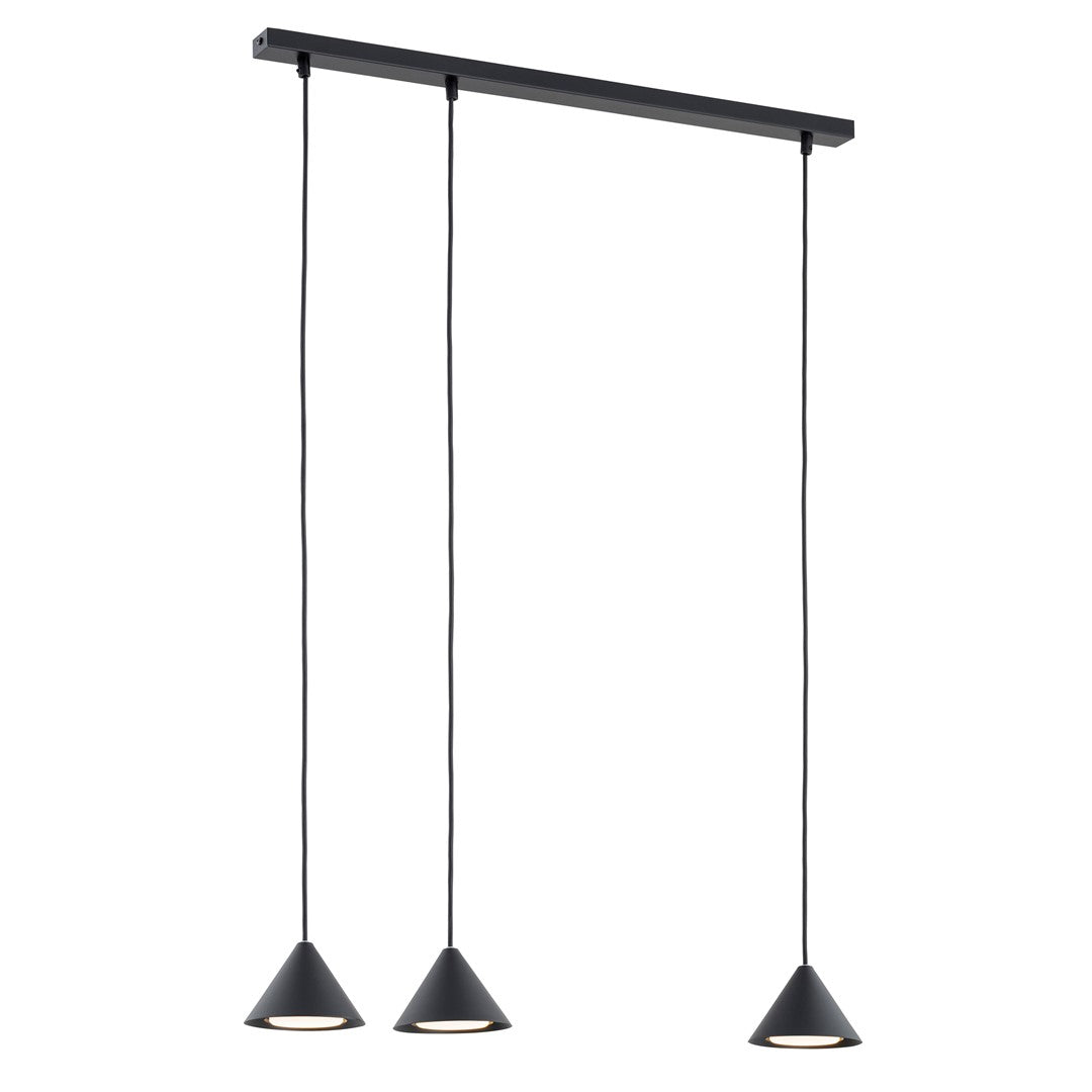 Loftlampe ELIT 3 - Sort - Nordic Unique