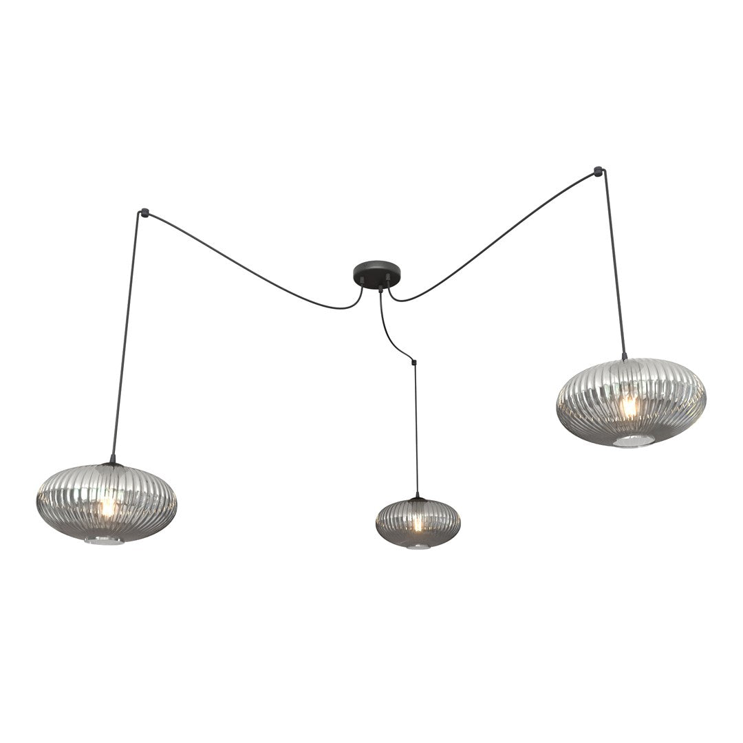 Loftlampe ORIGO 3 - Sort / Grafit - Nordic Unique