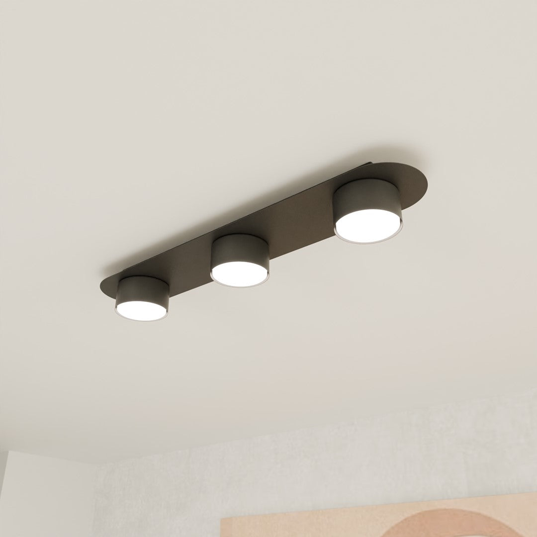 Loftlampe DIAZ 3 - Sort - Nordic Unique