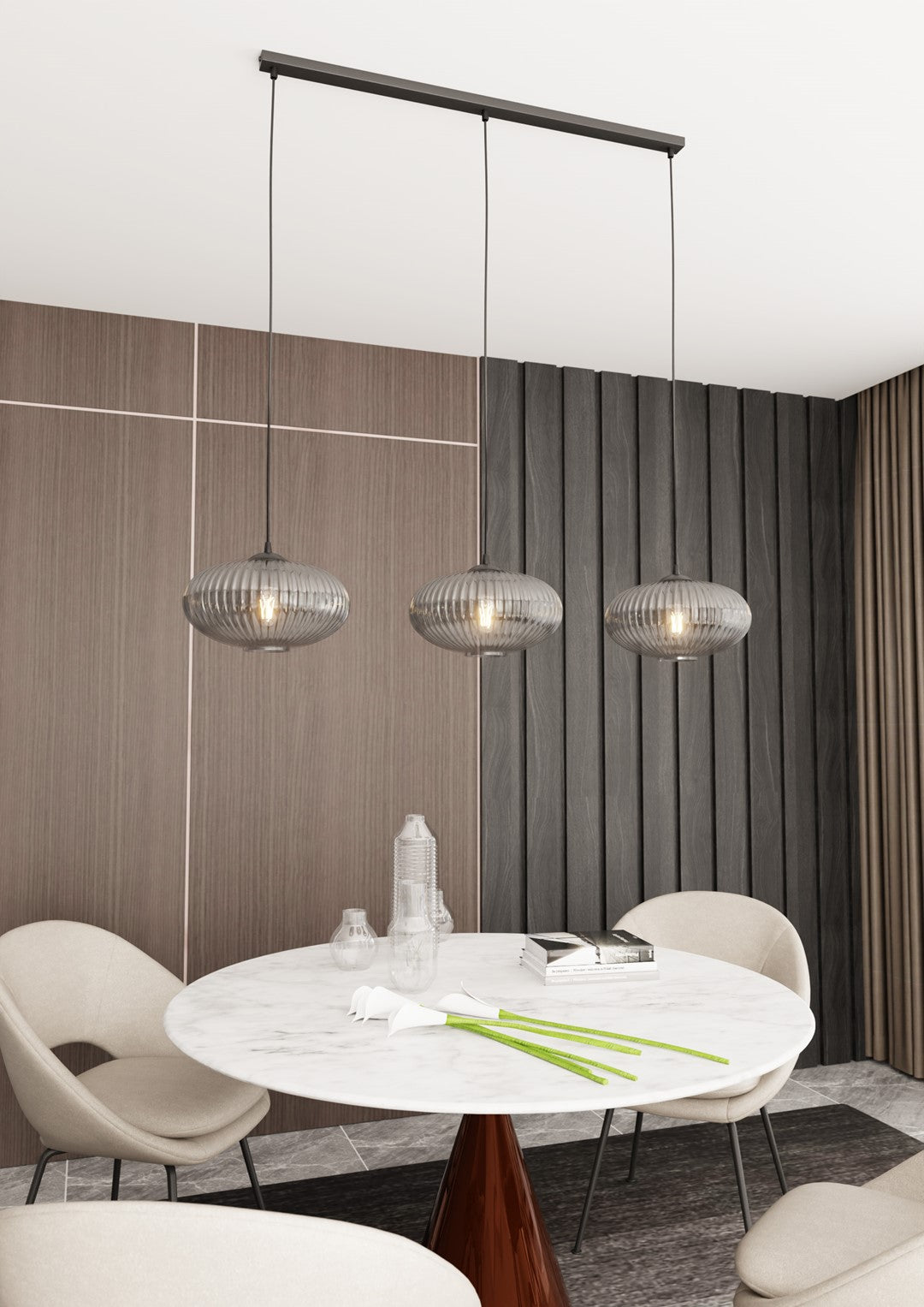 Loftlampe COCO 3 - Sort / Grafit - Nordic Unique