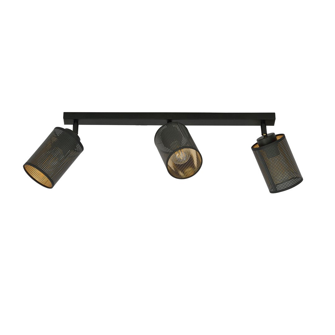 Loftlampe BRONX 3 - Sort - Nordic Unique