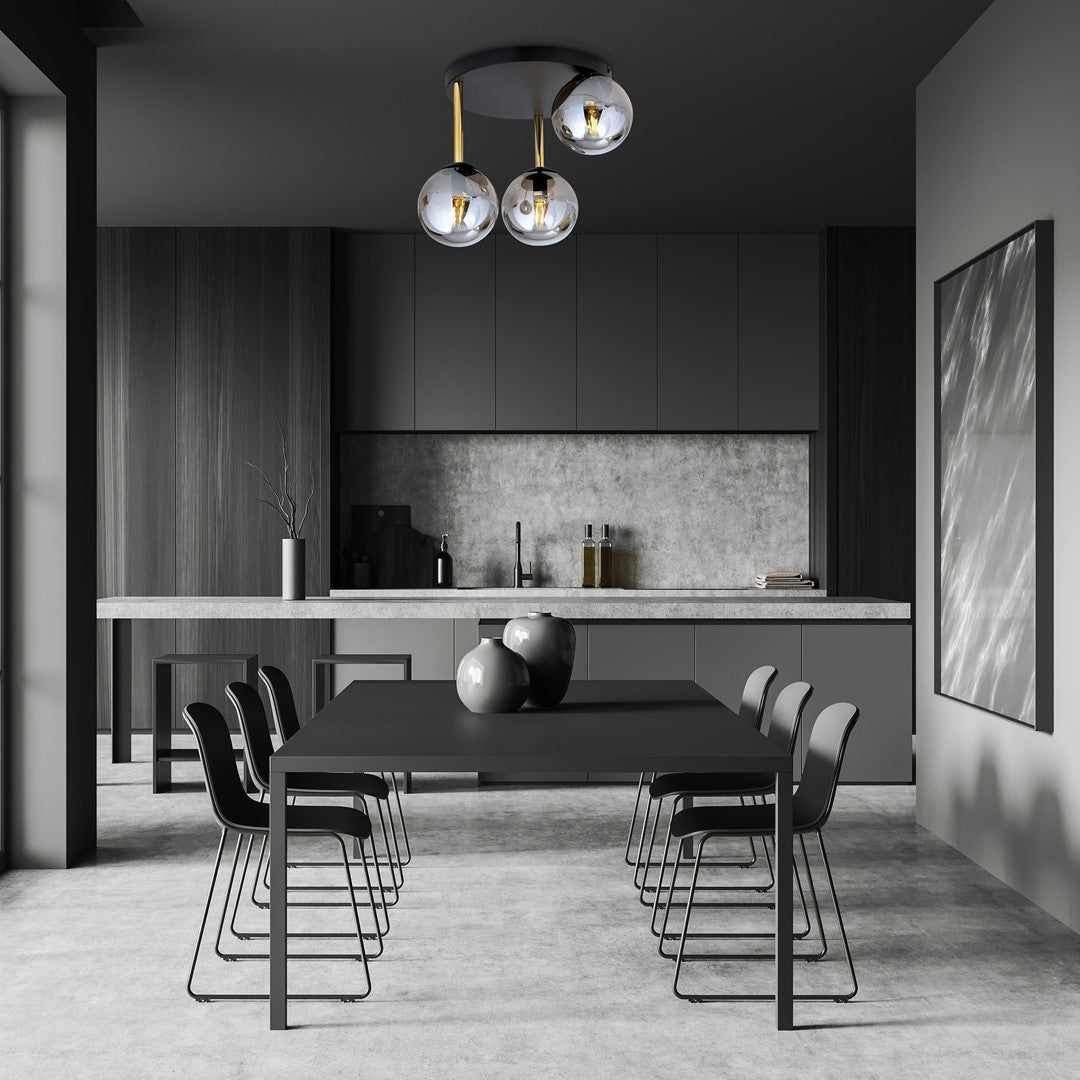 Loftlampe DOLCE 3 - Sort / Grafit - Nordic Unique