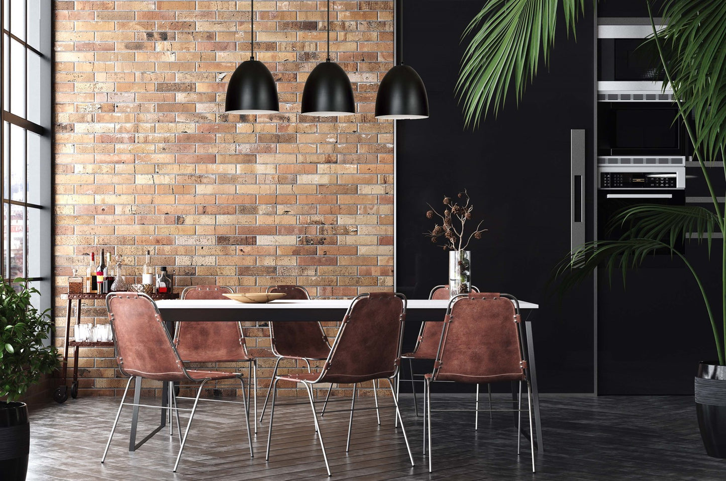 Loftlampe LENOX 3 - Sort - Nordic Unique