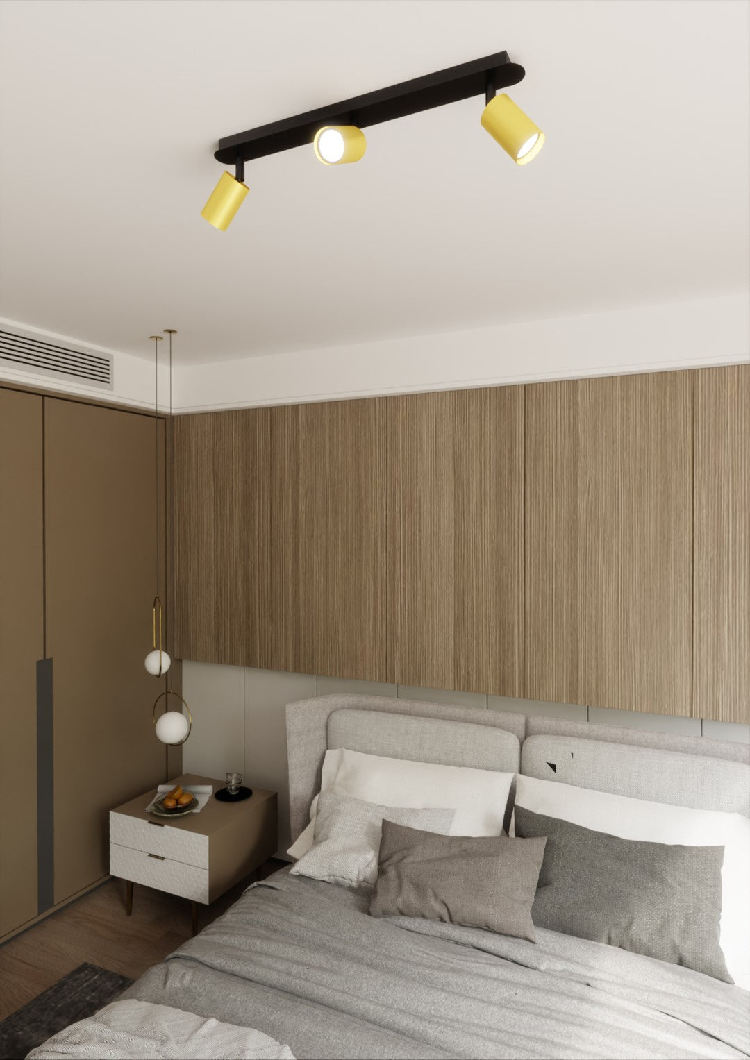 Loftlampe ZEN 3 - Sort / Guld - Nordic Unique