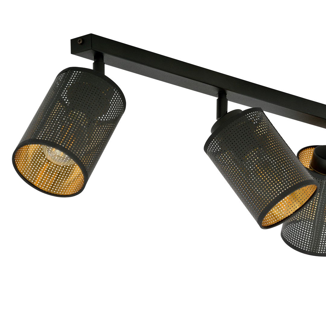 Loftlampe BRONX 3 - Sort - Nordic Unique