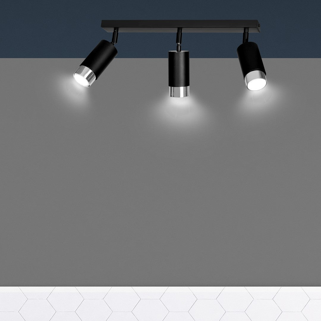 Loftlampe HIRO 3 - Sort - Nordic Unique