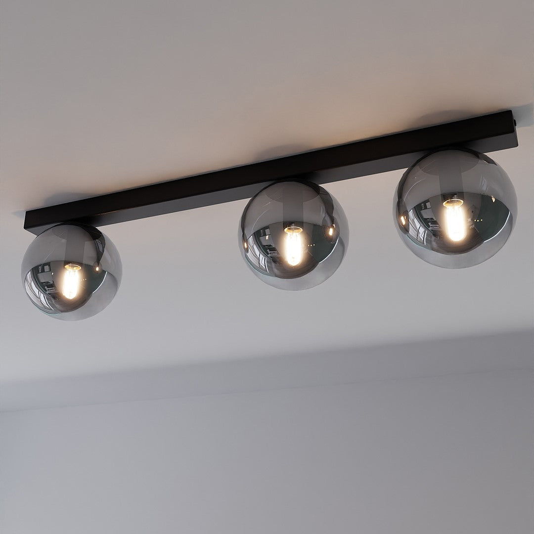 Loftlampe FIT 3 - Sort / Grafit - Nordic Unique