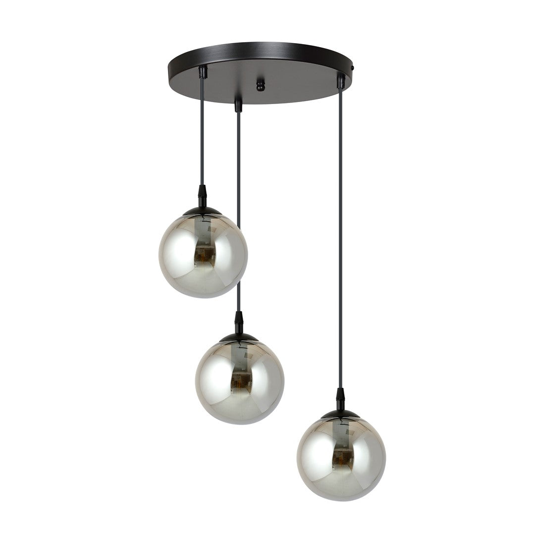 Loftlampe COSMO 3 Premium - Sort / Grafit - Nordic Unique