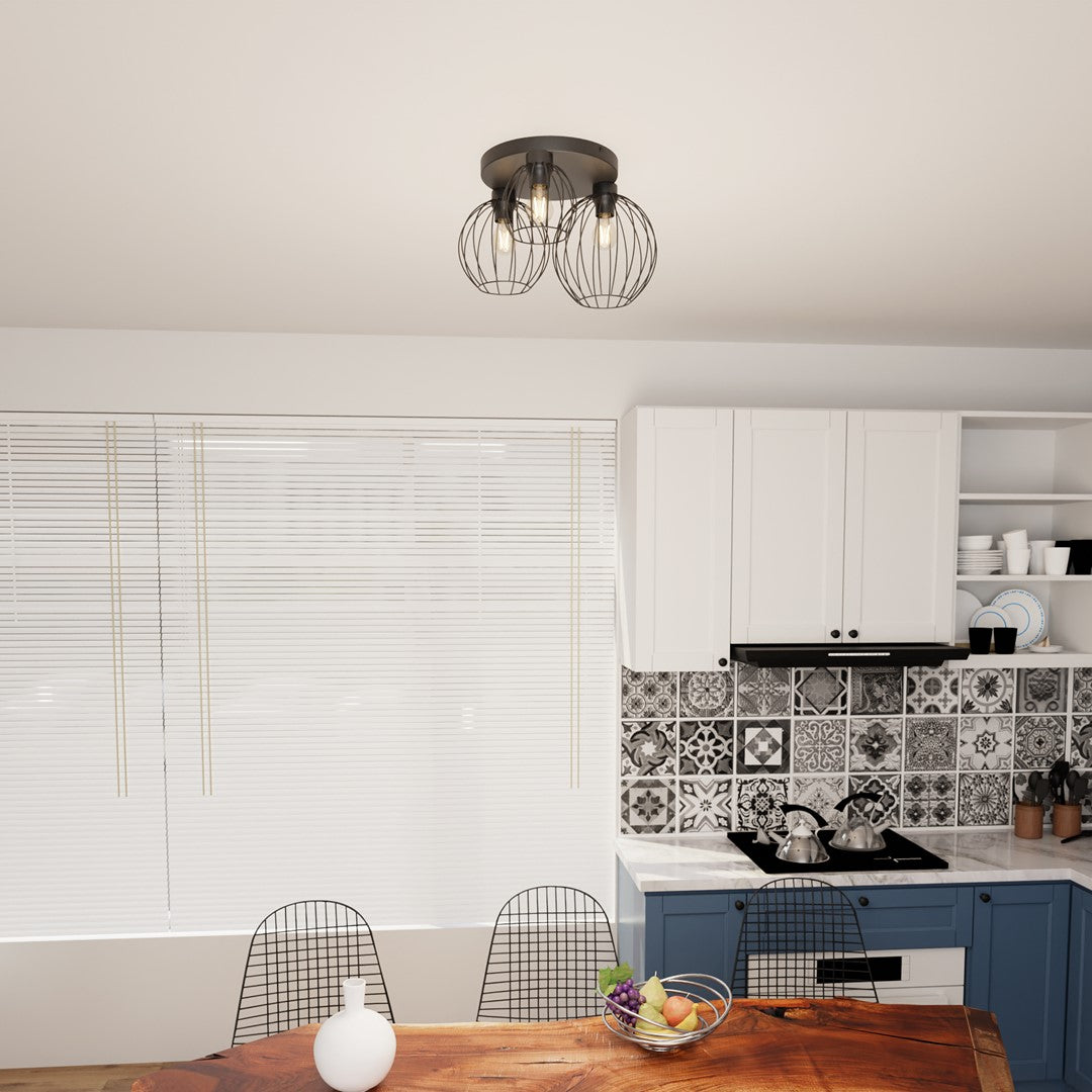 Loftlampe REDE 3 Premium - Sort - Nordic Unique