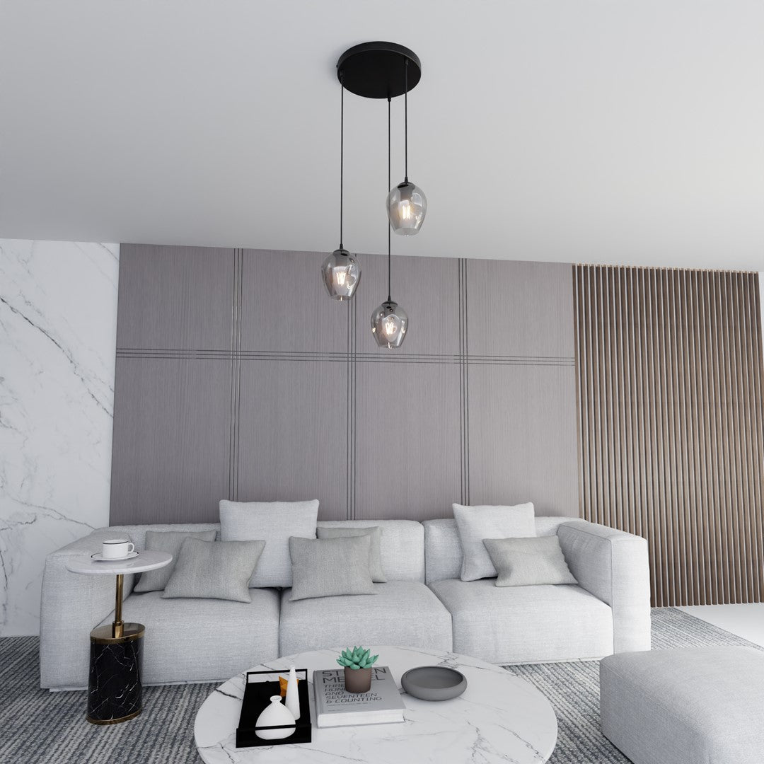 Loftlampe ISTAR 3 Premium - Sort / Grafit - Nordic Unique