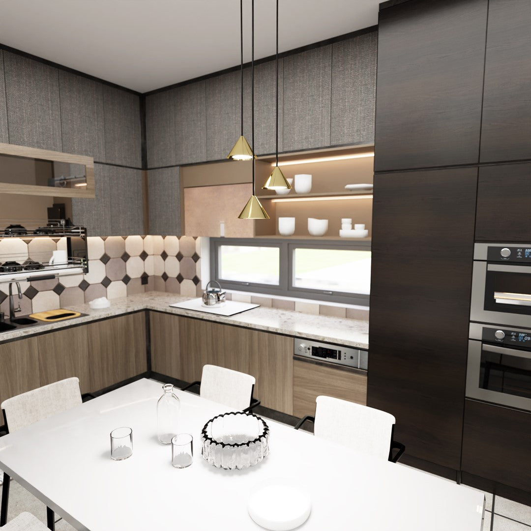 Loftlampe ELIT 3 Premium - Guld / Sort - Nordic Unique