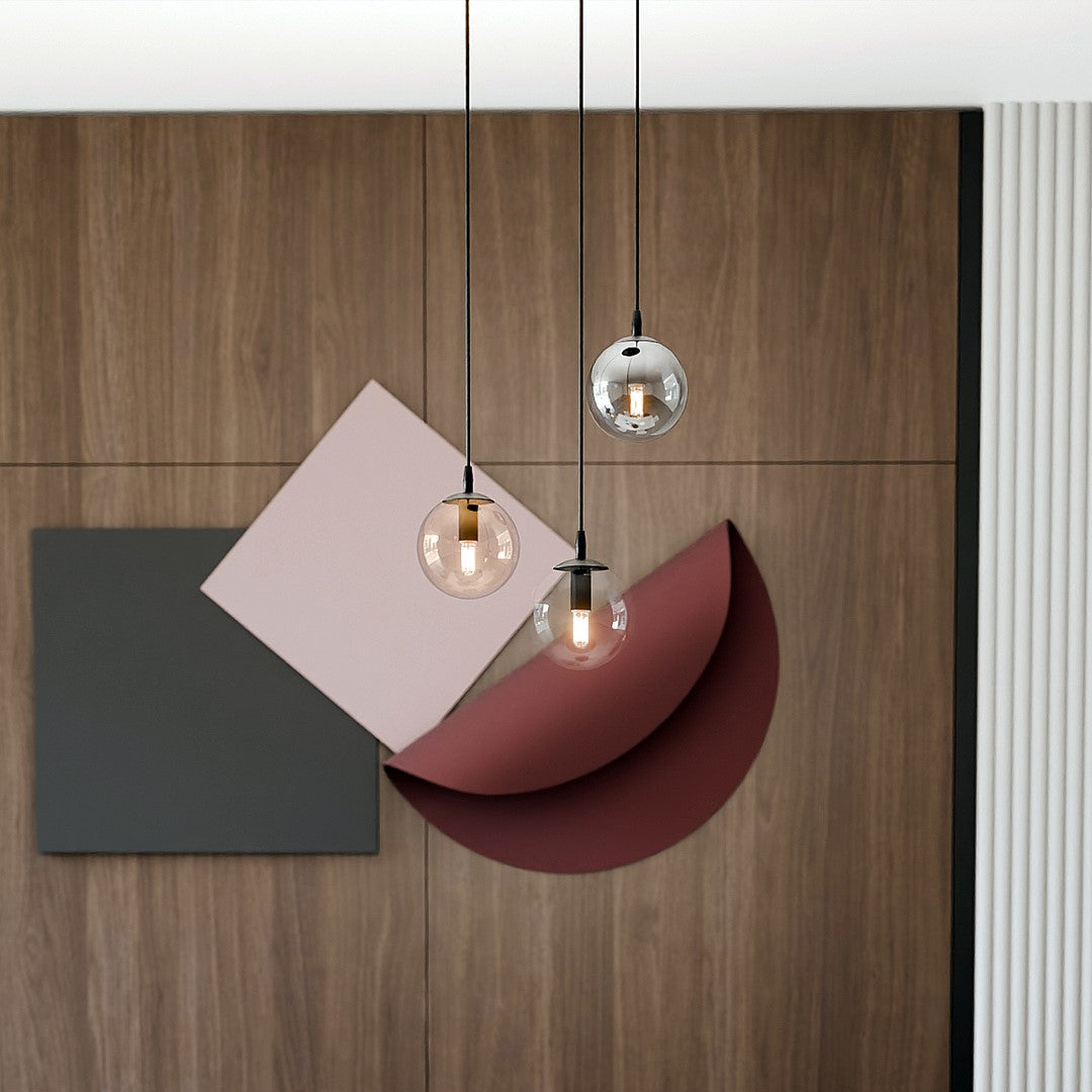 Loftlampe COSMO 3 - Sort / Rav / Grafit - Nordic Unique