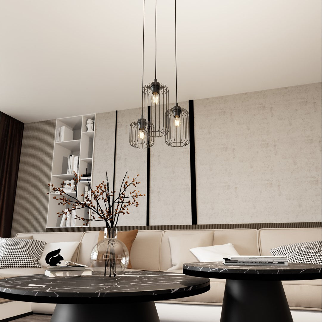 Loftlampe VANDER 3 Premium - Sort - Nordic Unique