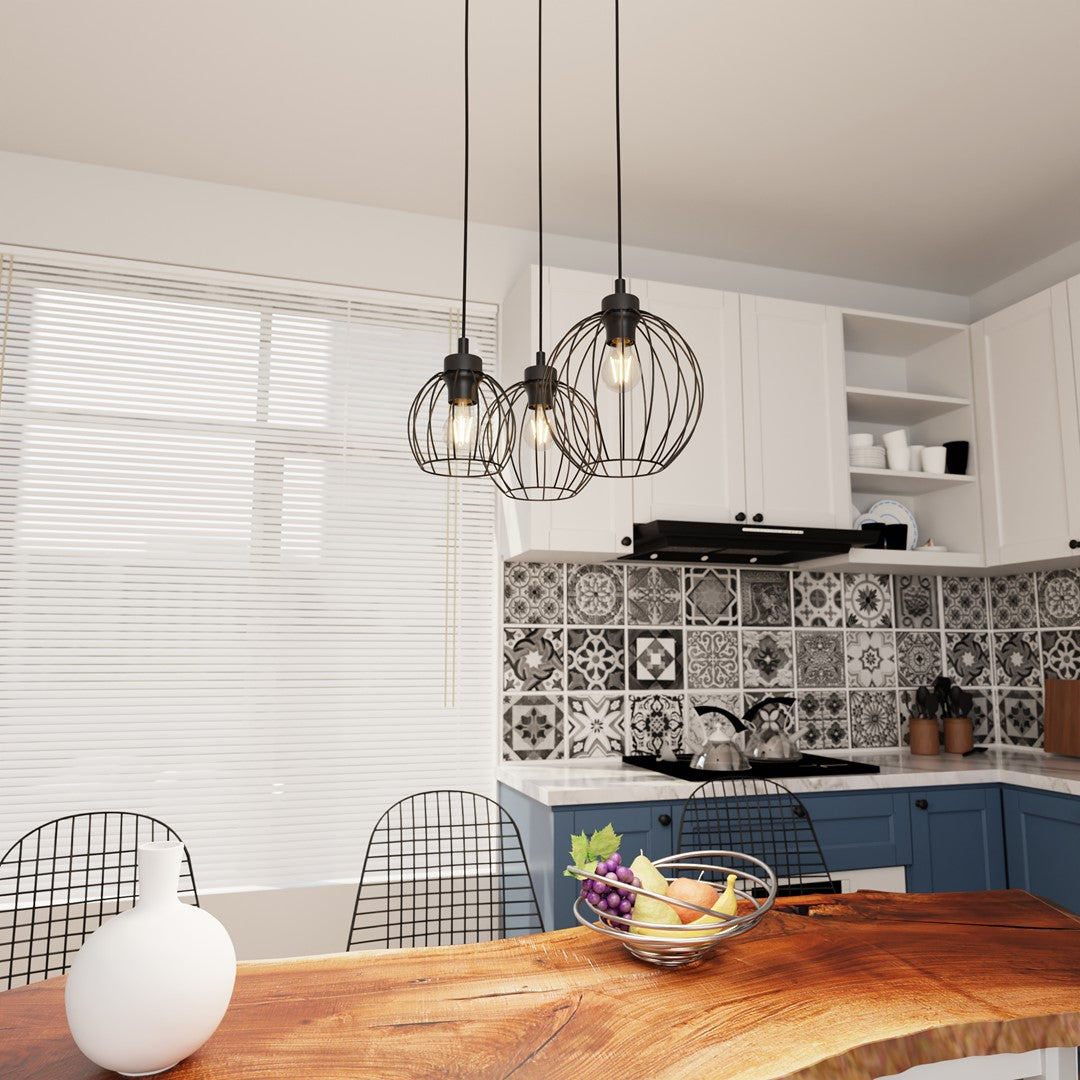 Loftlampe NANDO 3 Premium - Sort - Nordic Unique