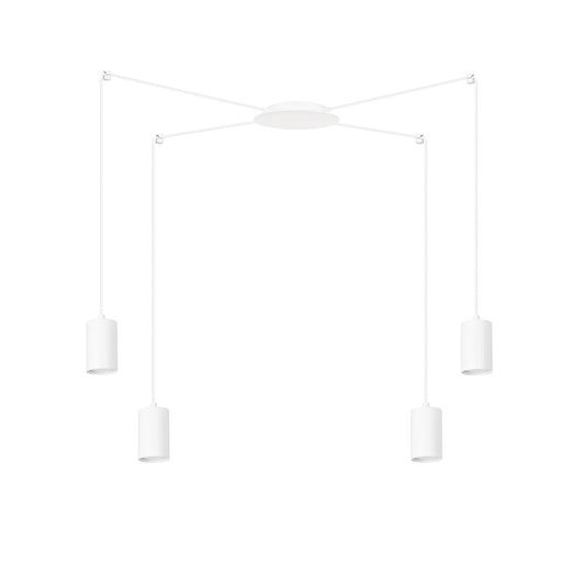 Loftlampe TRAKER 4 - Hvid - Nordic Unique