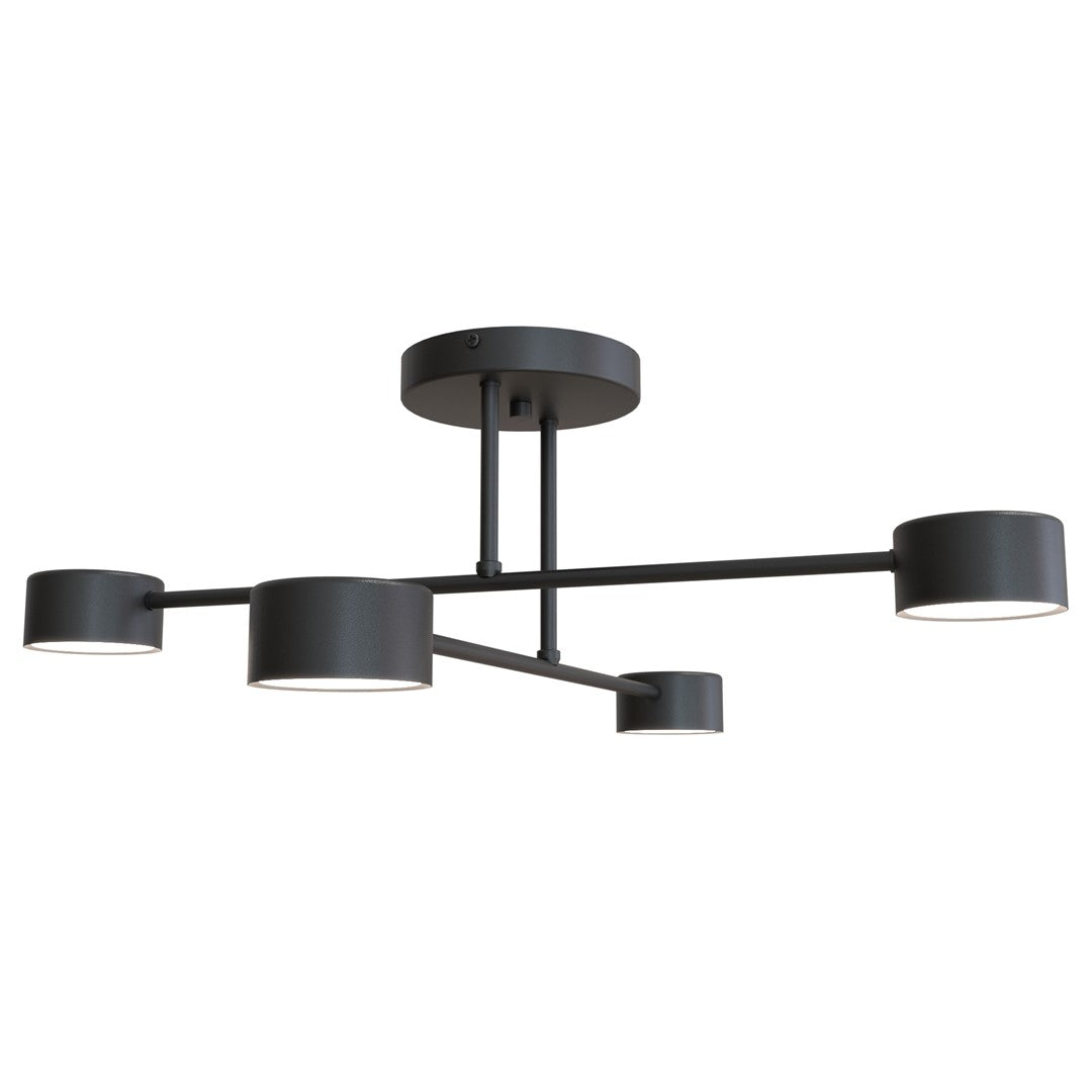 Loftlampe HALO 4 - Sort - Nordic Unique