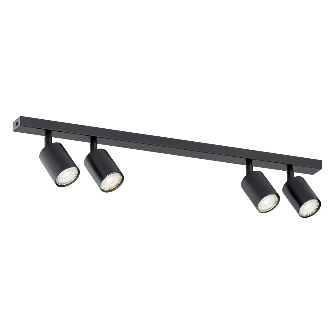 Loftlampe FLASH 4 - Sort - Nordic Unique