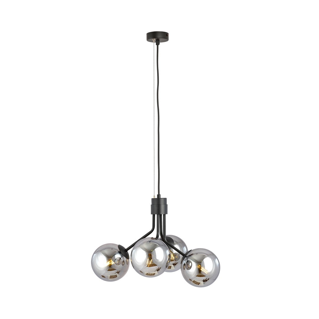 Loftlampe NOVA 4 - Sort / Grafit - Nordic Unique