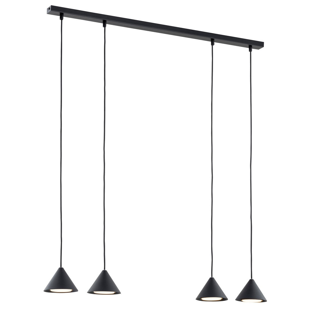 Loftlampe ELIT 4 - Sort - Nordic Unique