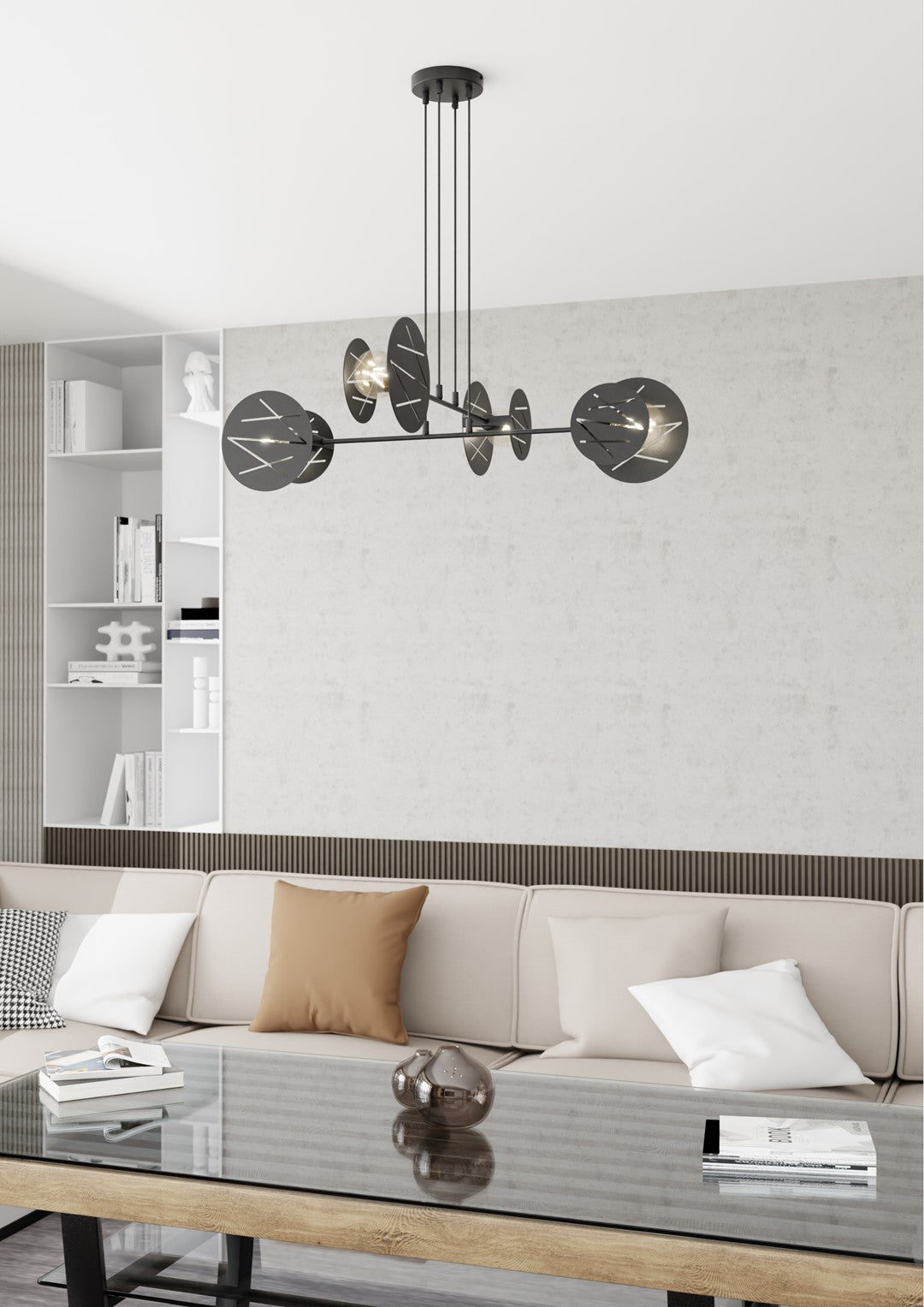 Loftlampe XOTIC 4 - Sort - Nordic Unique