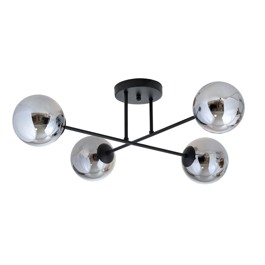 Loftlampe ROMA 4 - Sort / Grafit - Nordic Unique