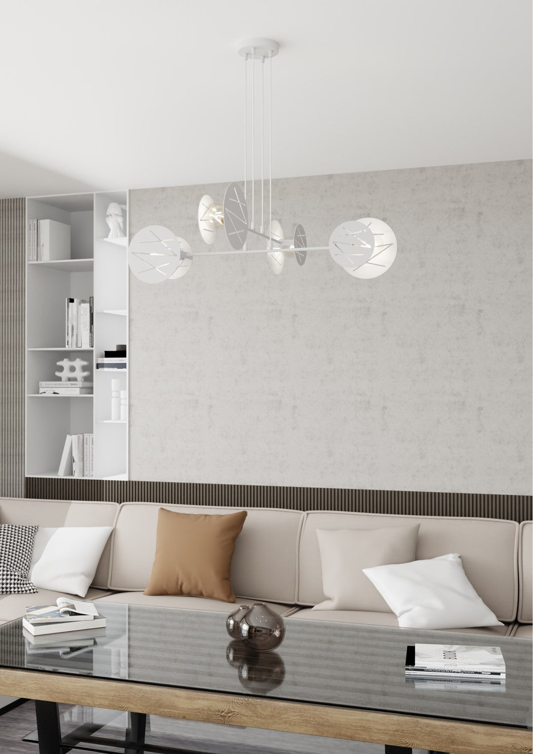 Loftlampe XOTIC 4 - Hvid - Nordic Unique