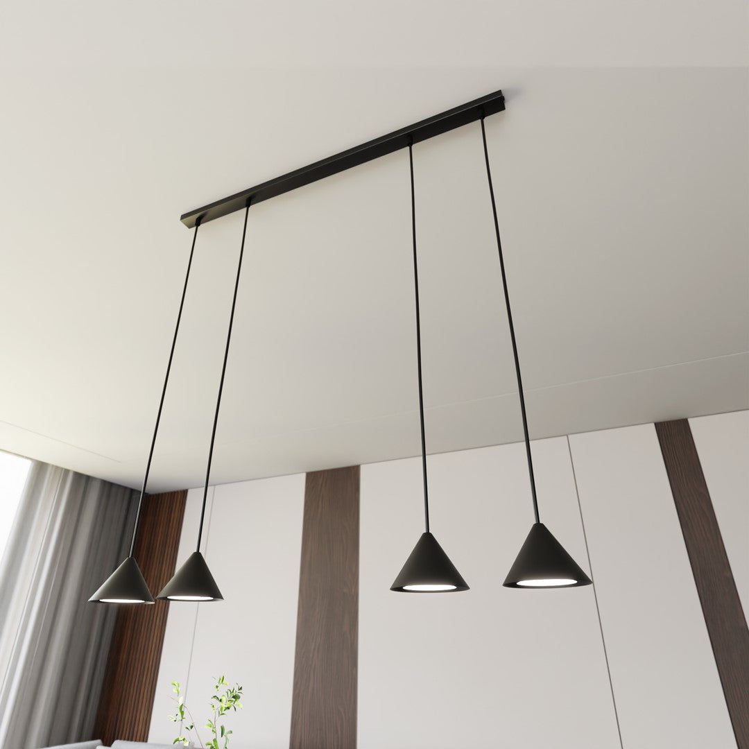 Loftlampe ELIT 4 - Sort - Nordic Unique