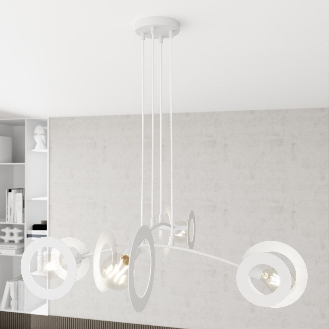 Loftlampe EUFORIA 4 - Hvid - Nordic Unique