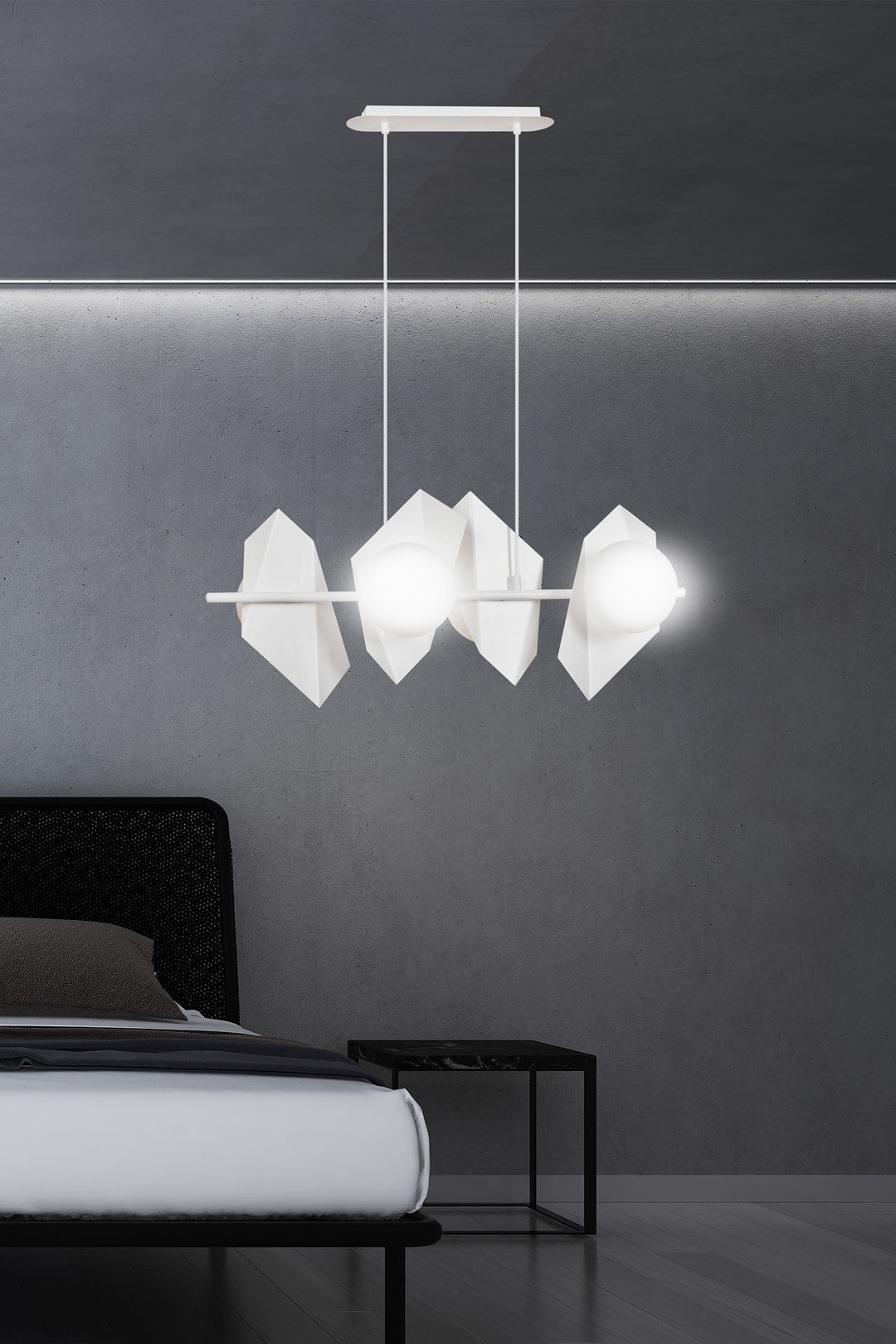 Loftlampe DRIFTON 4 - Hvid - Nordic Unique