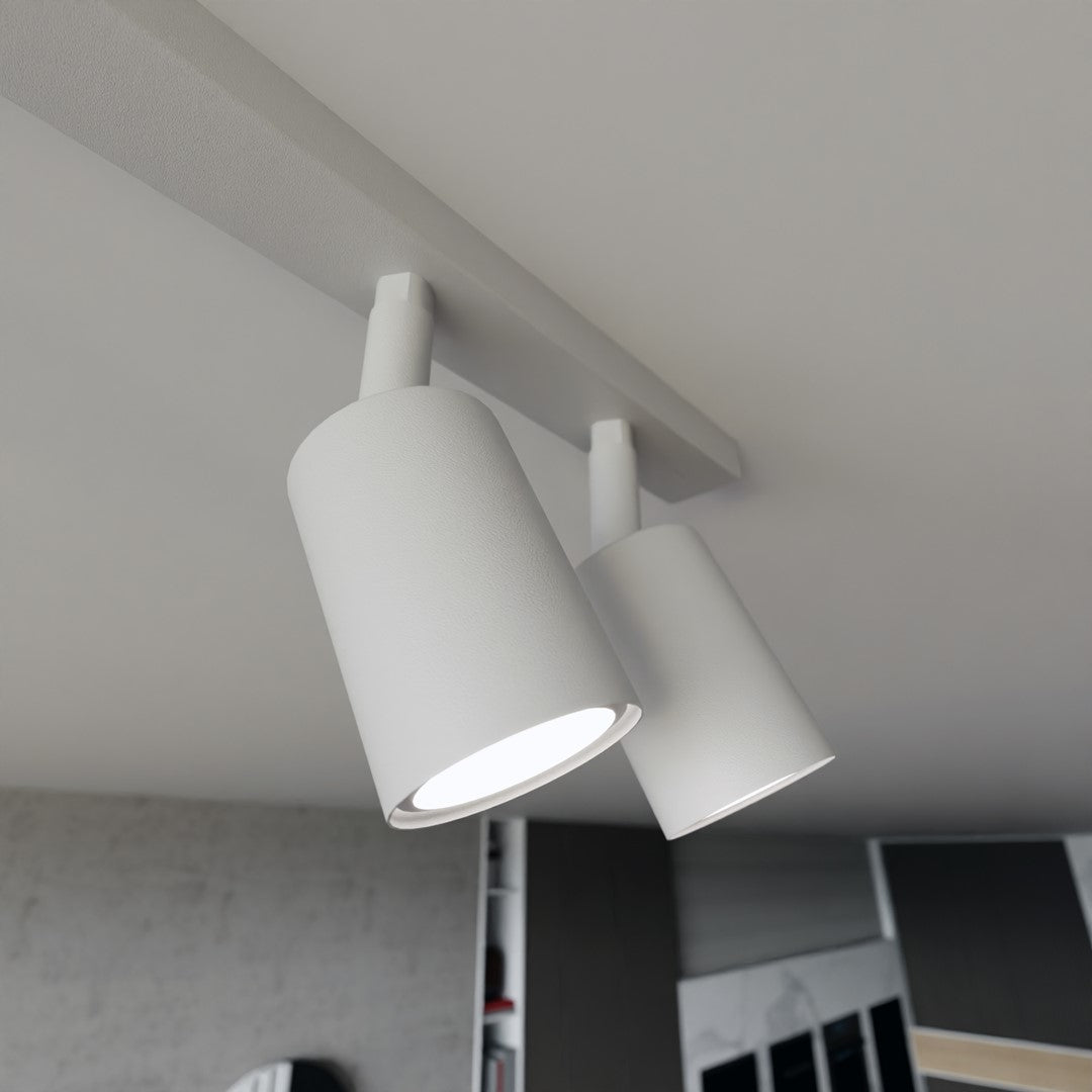 Loftlampe FLASH 4 - Hvid - Nordic Unique