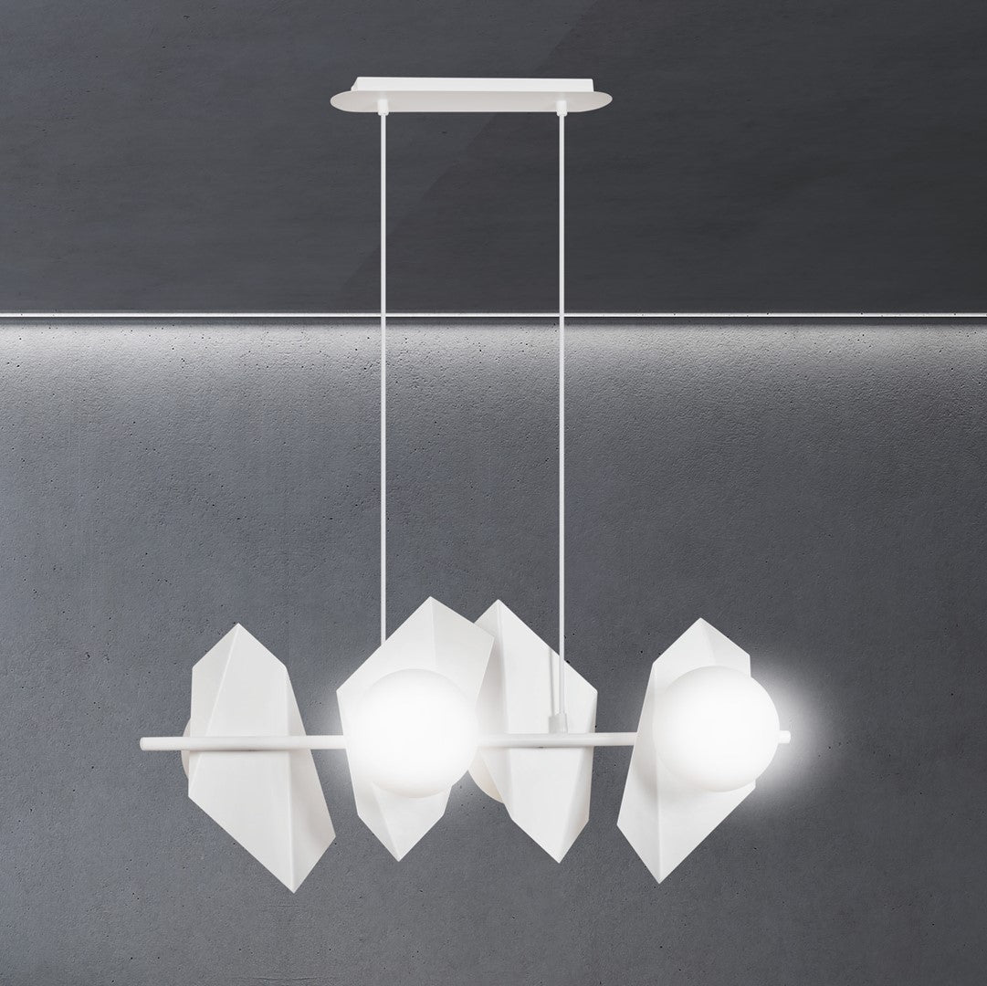Loftlampe DRIFTON 4 - Hvid - Nordic Unique