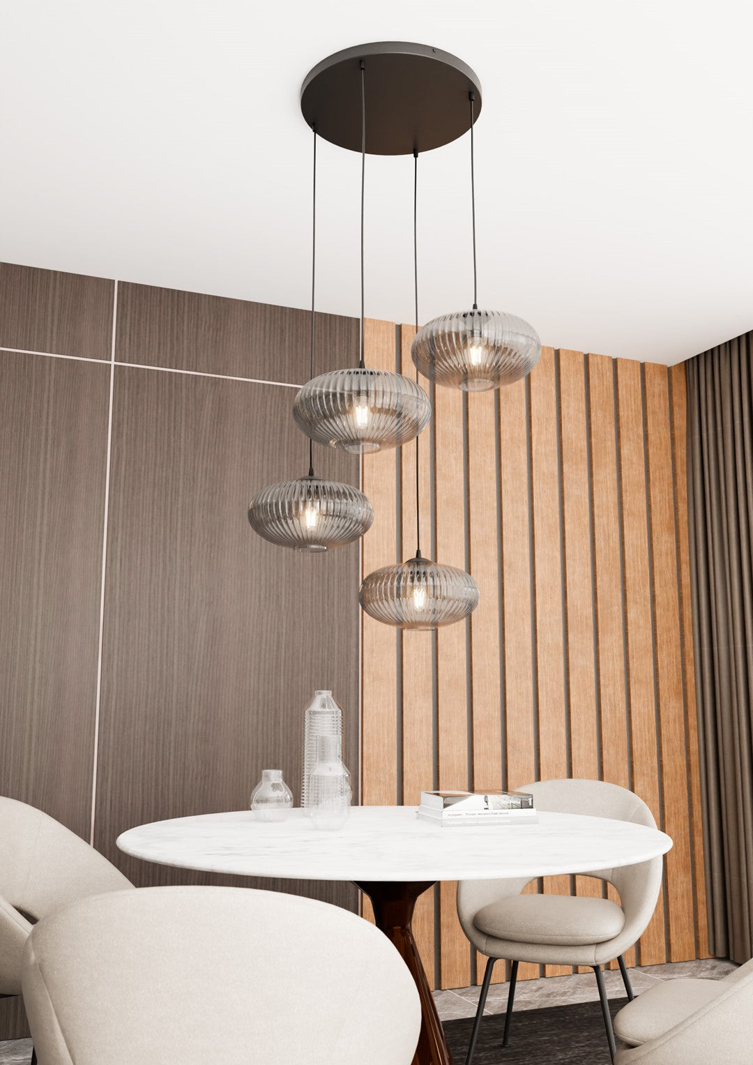 Loftlampe COCO 4 Premium - Sort / Grafit - Nordic Unique