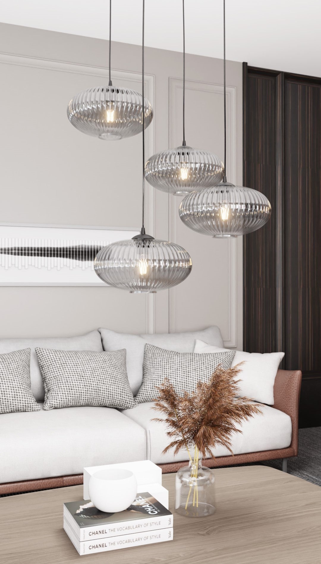 Loftlampe COCO 4 Premium - Sort / Grafit - Nordic Unique