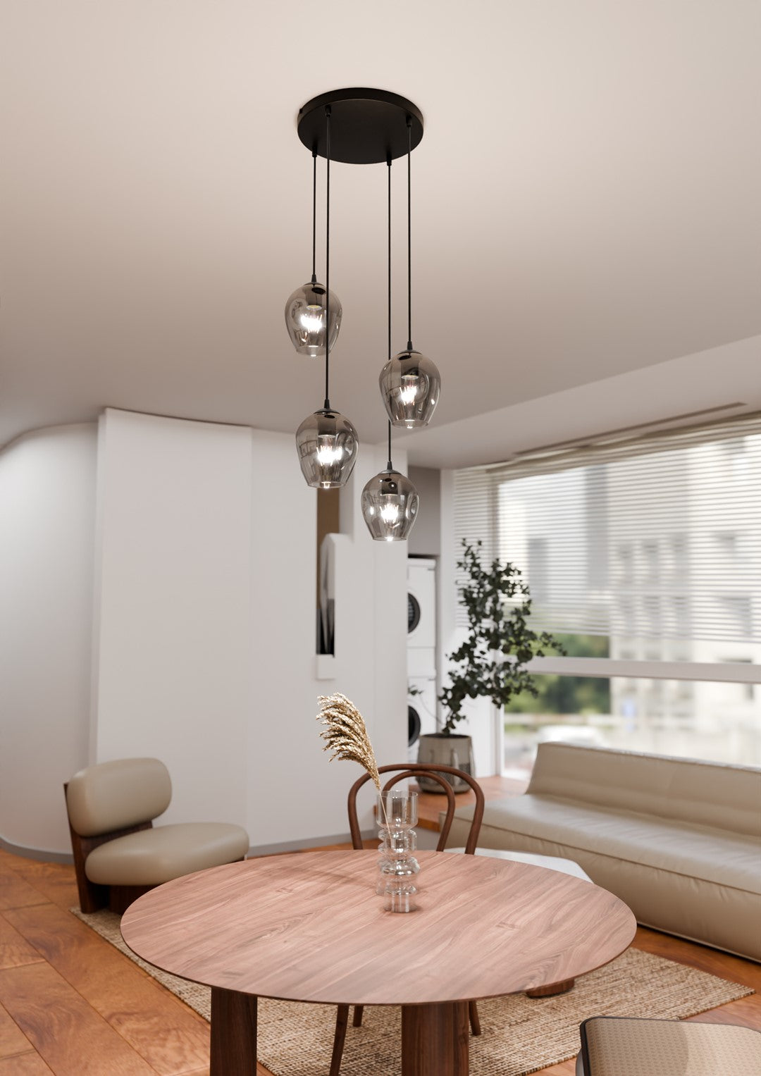 Loftlampe ISTAR 4 Premium - Sort / Grafit - Nordic Unique