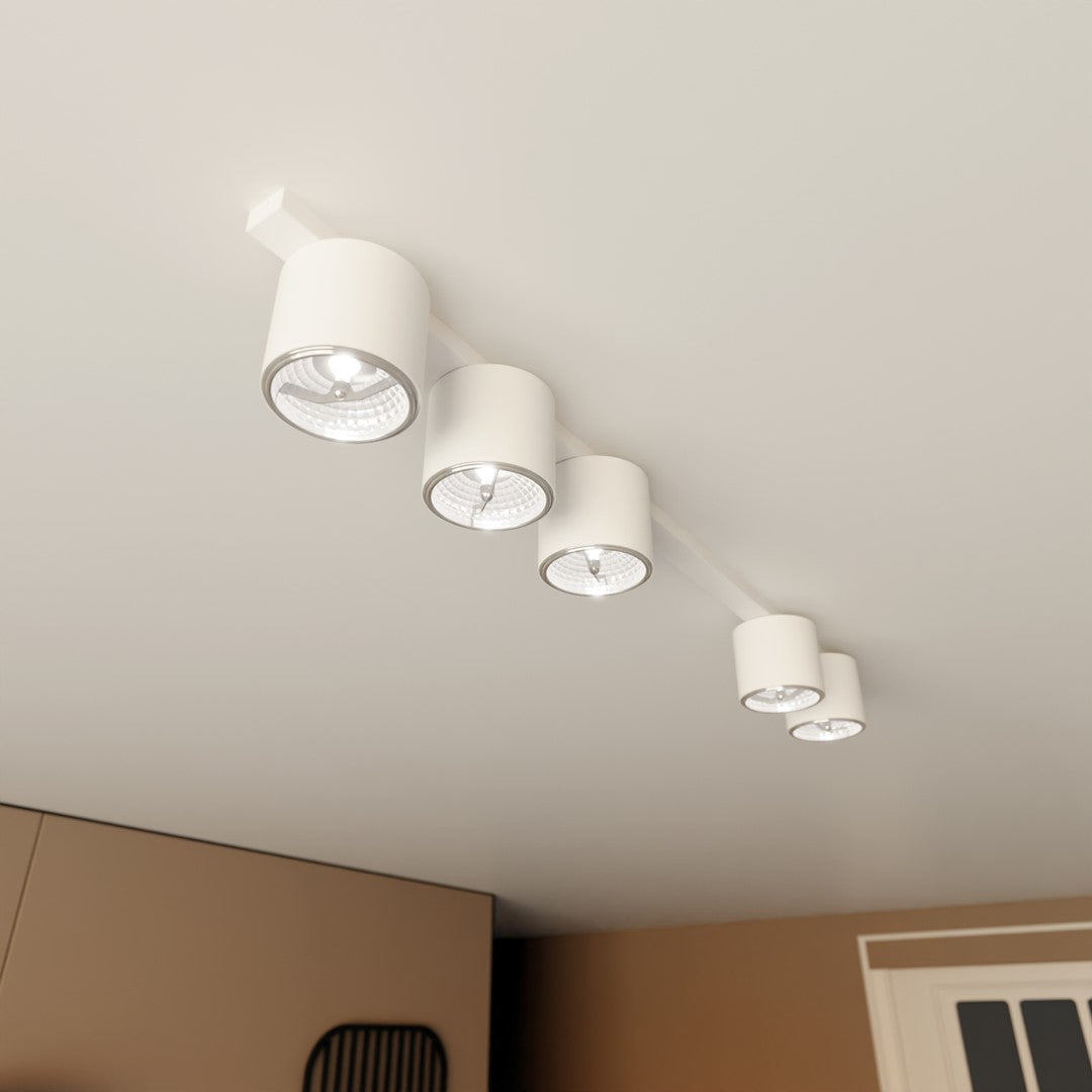 Loftlampe NANO 5 - Hvid - Nordic Unique