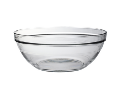 Skål Lys 26 cm 3,45 l Transparent Hårdglas 6 stykker