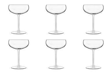 Champagneglas Meravigliosi 30 cl - Transparent 6 stk.
