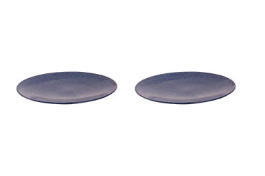 Tallerken Kiryu 27,5 cm Blå Porcelæn 2 stykker