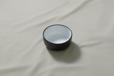 Porcelæn Skål Cosmic 11 cm 32 cl Sort Hvid Porcelæn 6 stykker