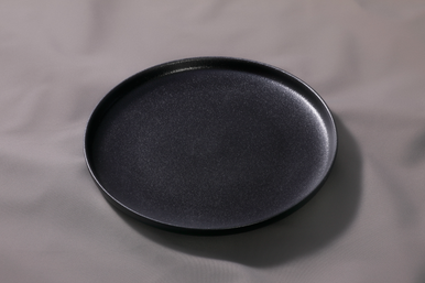 Porcelæn Tallerken Universe 26 cm Sort Porcelæn 2 stykker