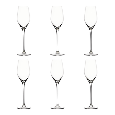 Champagneglas Exquisit Royal 26,5 cl - Transparent 6 stykker