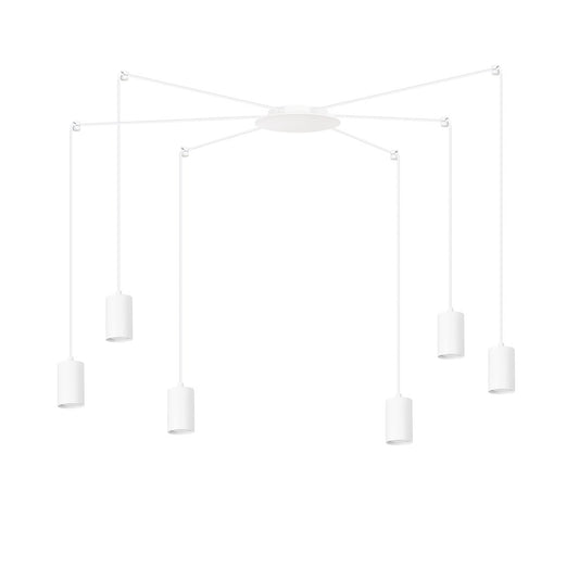 Loftlampe TRAKER 6 - Hvid - Nordic Unique