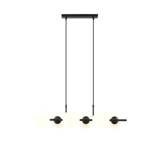 Loftlampe RORY 6 - Sort / Hvid - Nordic Unique