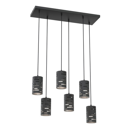 Loftlampe TANK 6 - Sort - Nordic Unique
