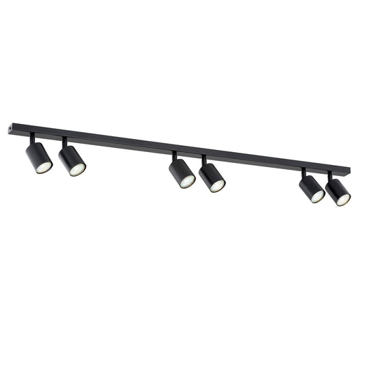 Loftlampe FLASH 6 - Sort - Nordic Unique