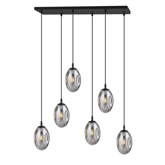 Loftlampe ASTRAL 6 - Sort / Grafit - Nordic Unique