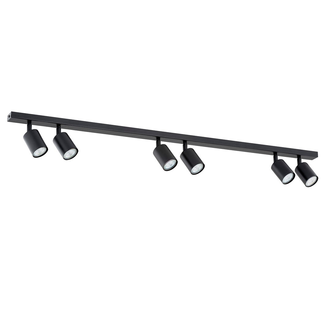 Loftlampe FLASH 6 - Sort - Nordic Unique